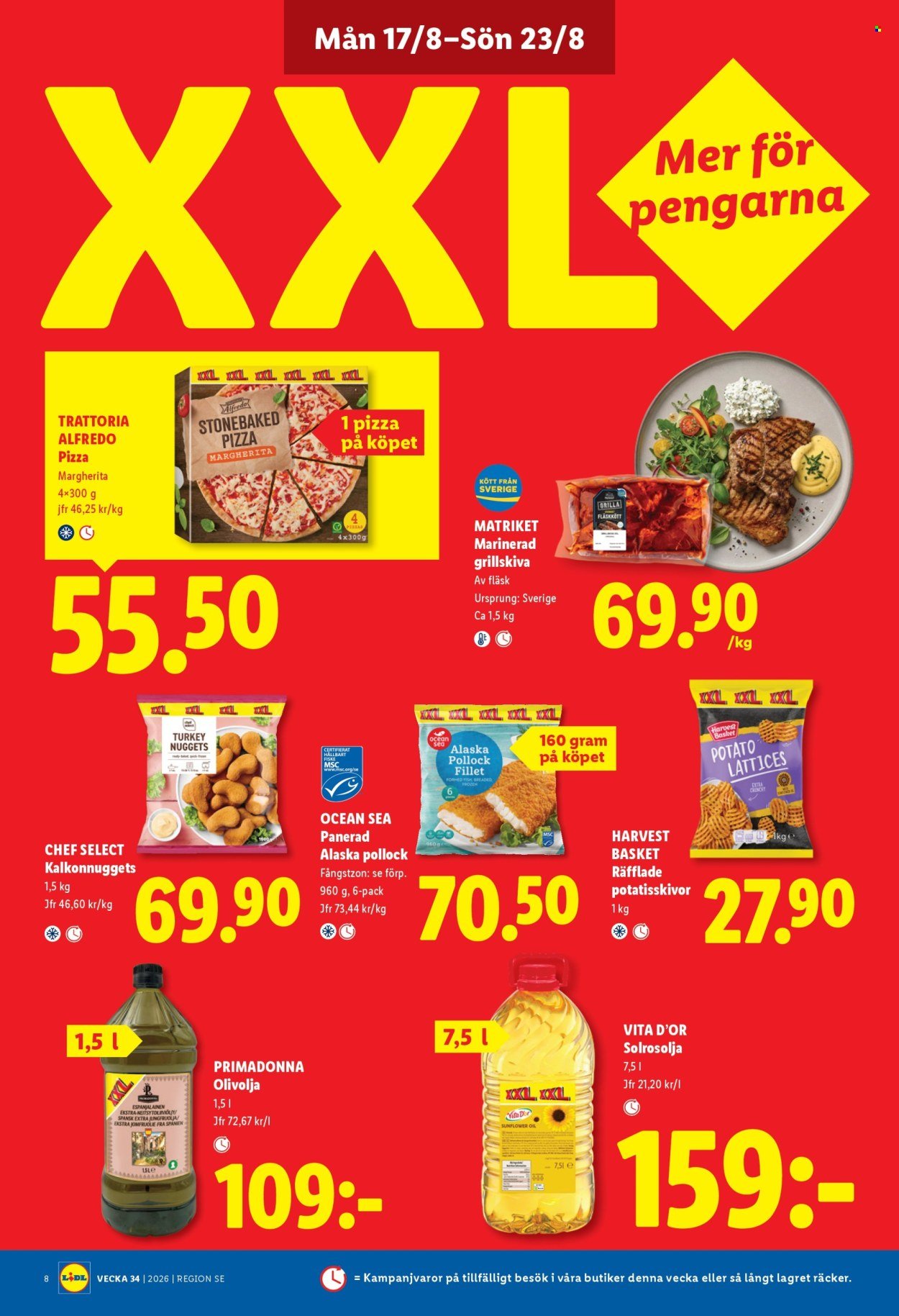 LIDL reklamblad - ERBJUDANDEN VECKA 34