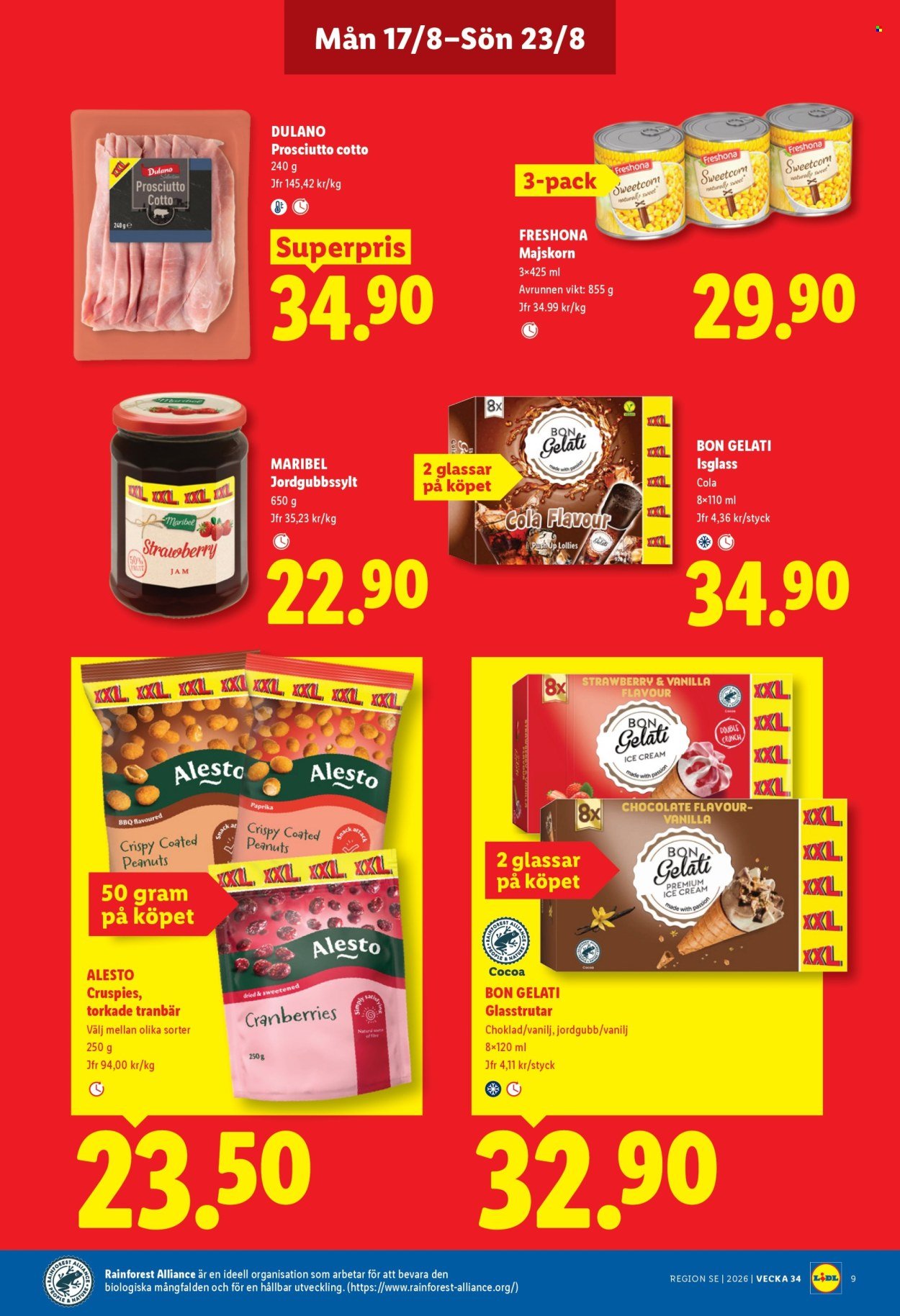 LIDL reklamblad - ERBJUDANDEN VECKA 34