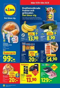 LIDL reklamblad - ERBJUDANDEN VECKA 34