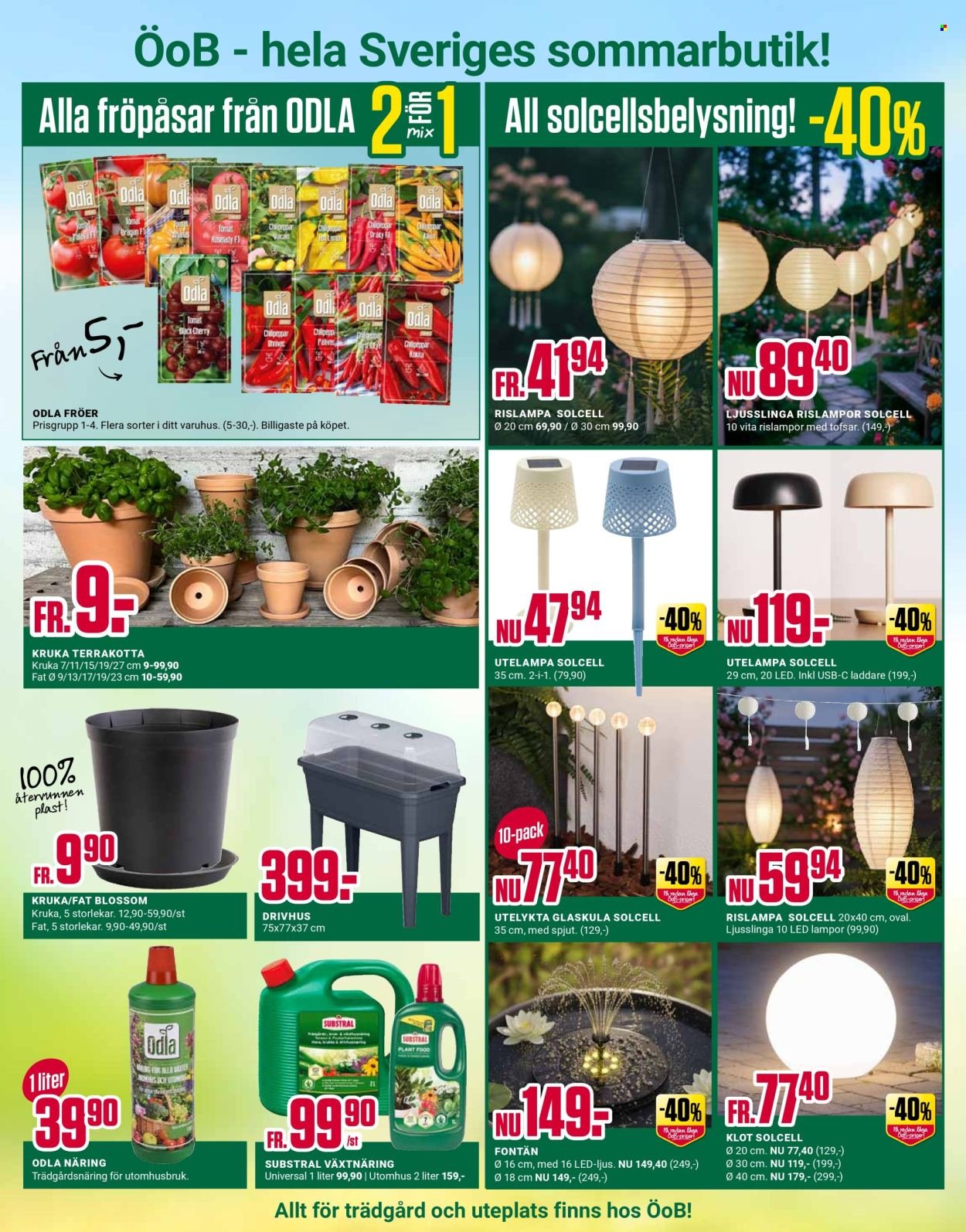 ÖOB reklamblad - T.o.m. måndag 25/05 2026