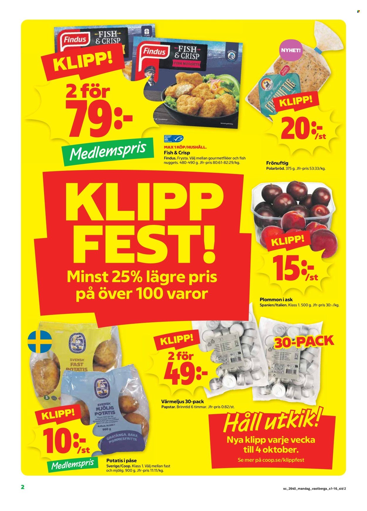 STORA COOP reklamblad - T.o.m. måndag 28/09 2026