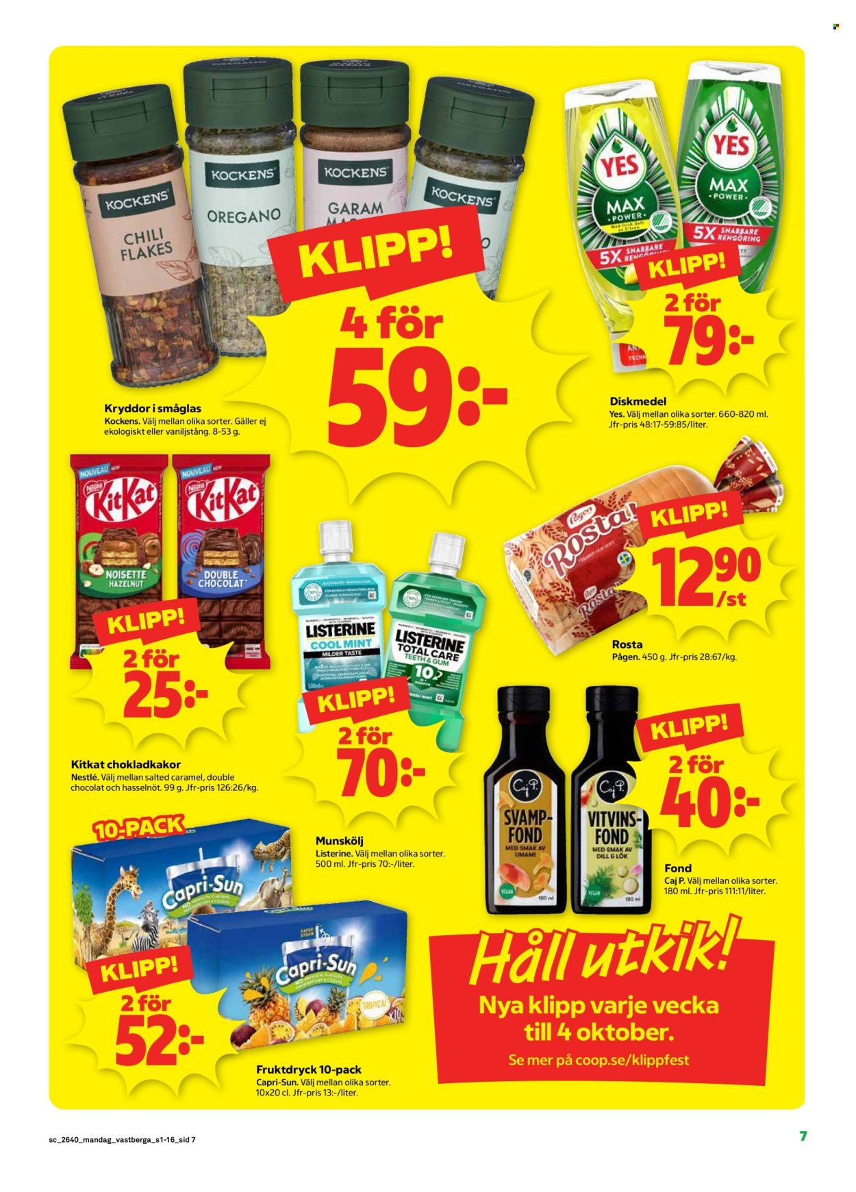 STORA COOP reklamblad - T.o.m. måndag 28/09 2026