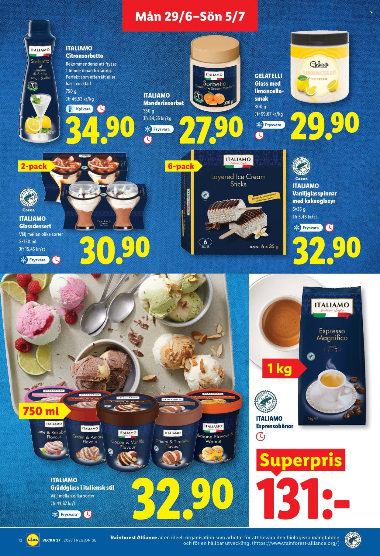 LIDL reklamblad - ERBJUDANDEN VECKA 27