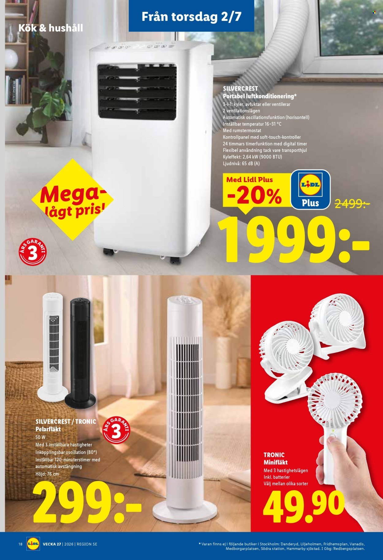 LIDL reklamblad - ERBJUDANDEN VECKA 27
