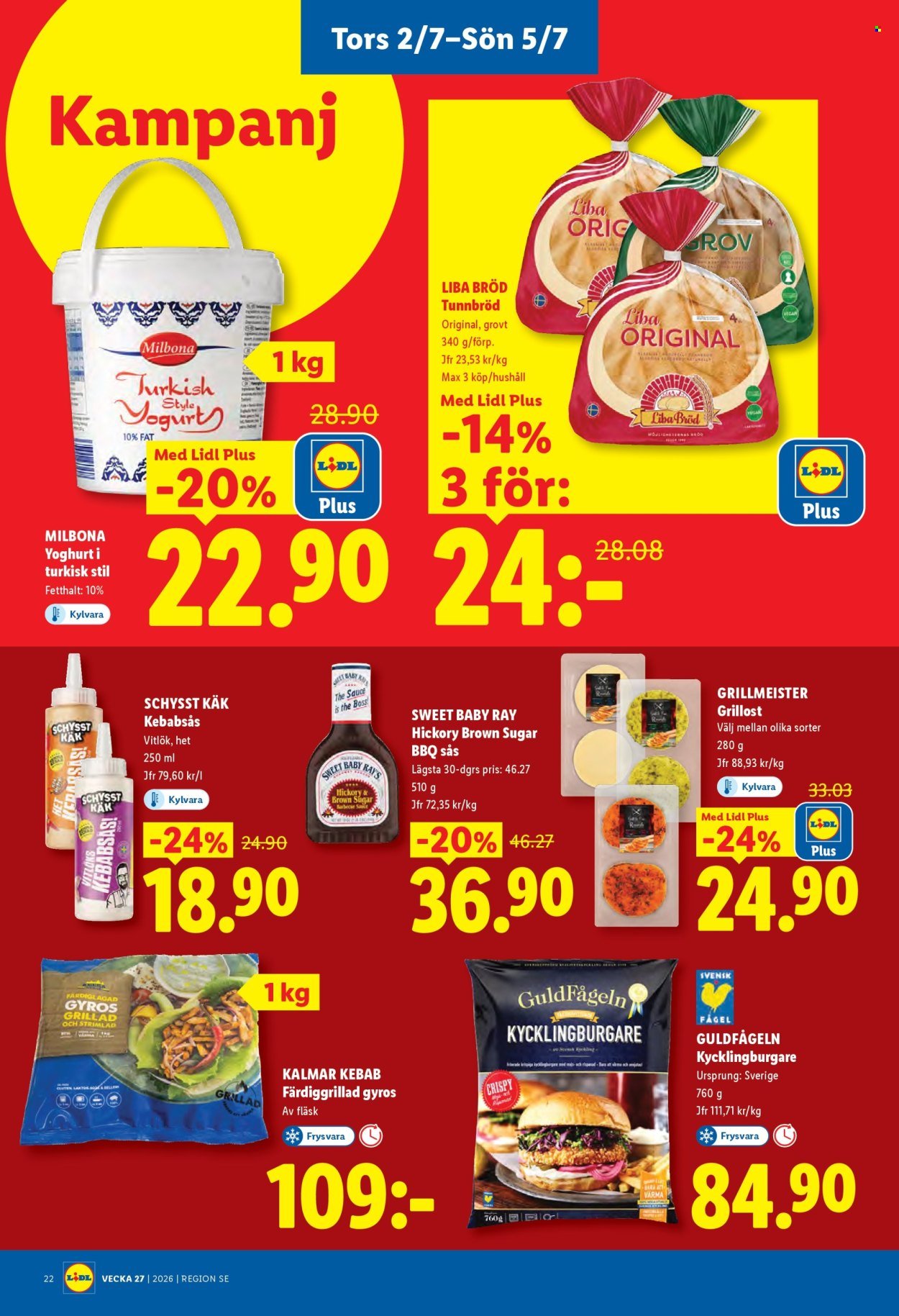 LIDL reklamblad - ERBJUDANDEN VECKA 27