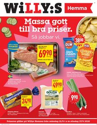 WILLYS reklamblad - T.o.m. måndag 21/09 2026