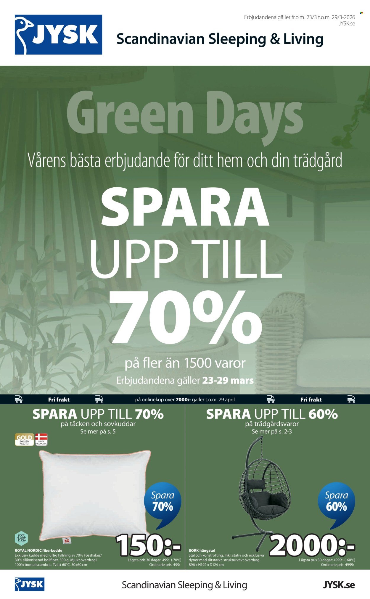 JYSK reklamblad - Veckans erbjudanden