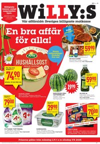 WILLYS reklamblad - T.o.m. måndag 01/06 2026