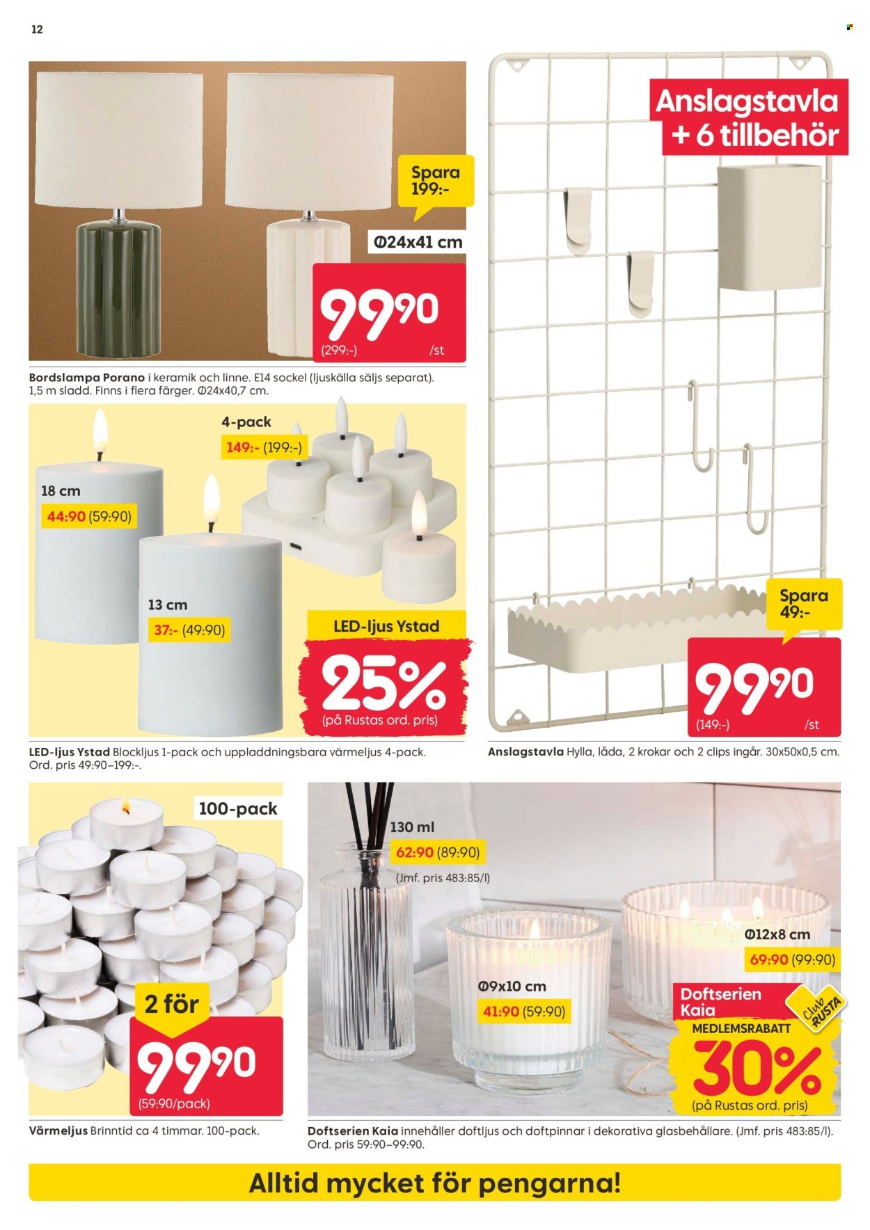 RUSTA reklamblad - T.o.m. måndag 14/09 2026