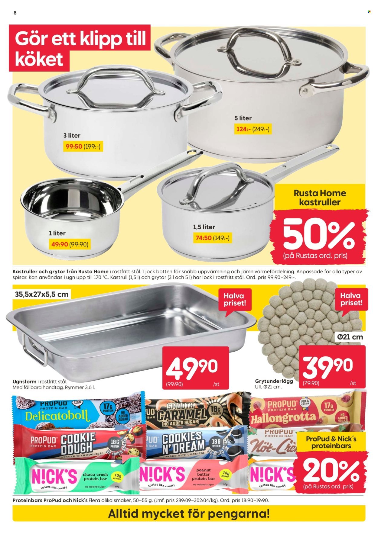 RUSTA reklamblad - T.o.m. måndag 14/09 2026