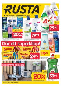 RUSTA reklamblad - T.o.m. måndag 14/09 2026