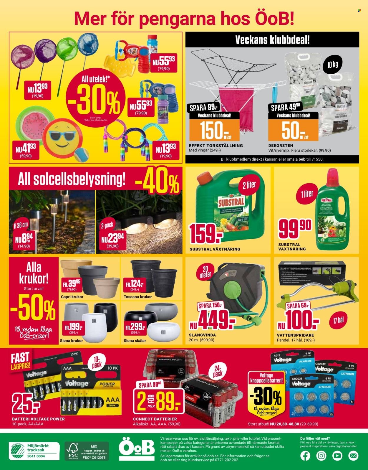 ÖOB reklamblad - T.o.m. måndag 20/07 2026