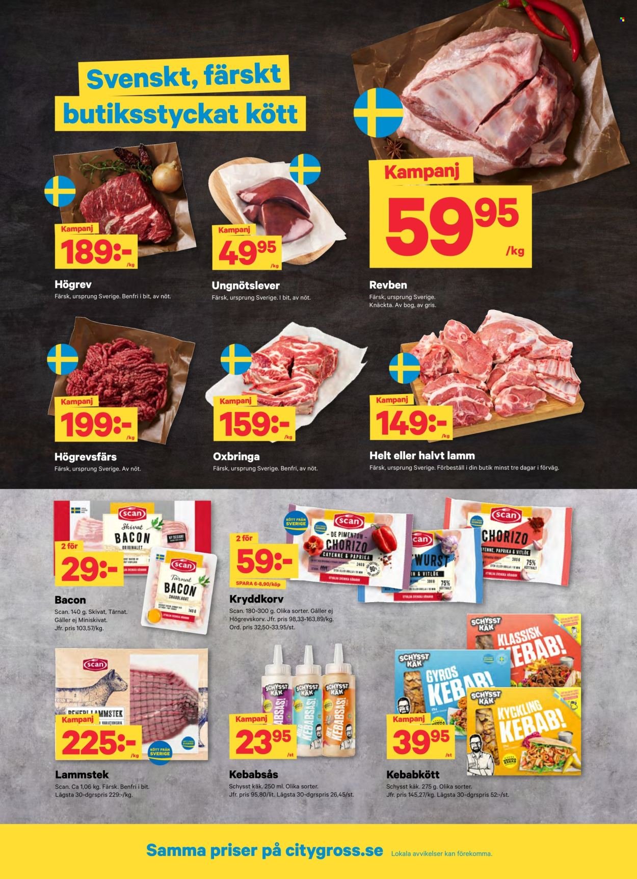 CITY GROSS reklamblad - T.o.m. måndag 05/10 2026
