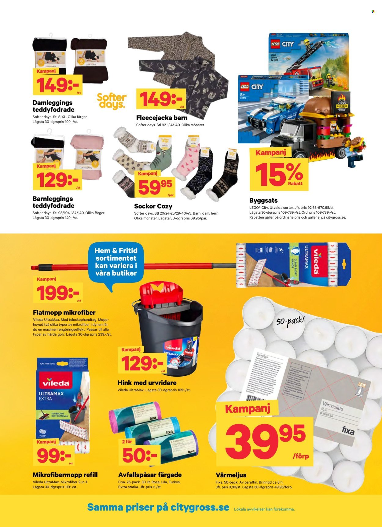 CITY GROSS reklamblad - T.o.m. måndag 05/10 2026