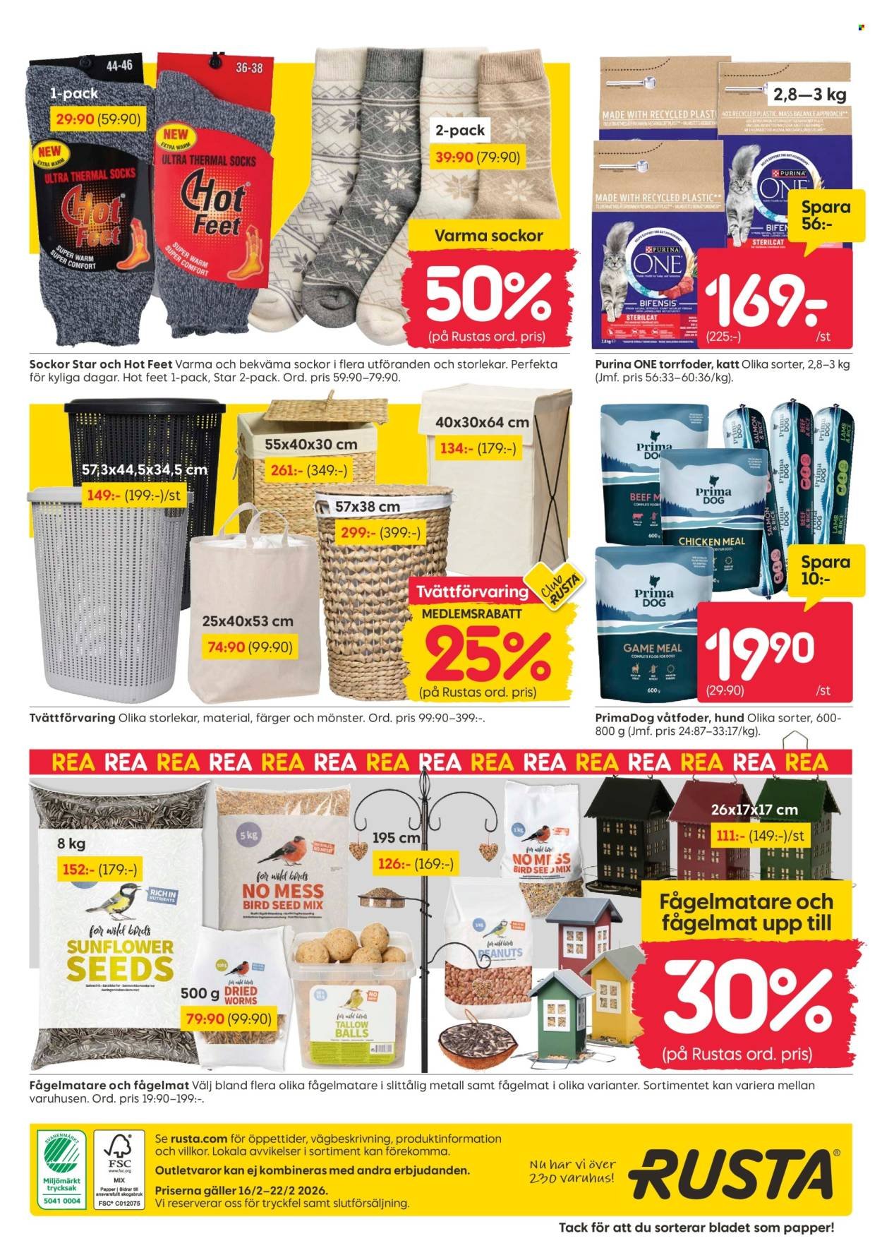 RUSTA reklamblad - T.o.m. måndag 16/02 2026