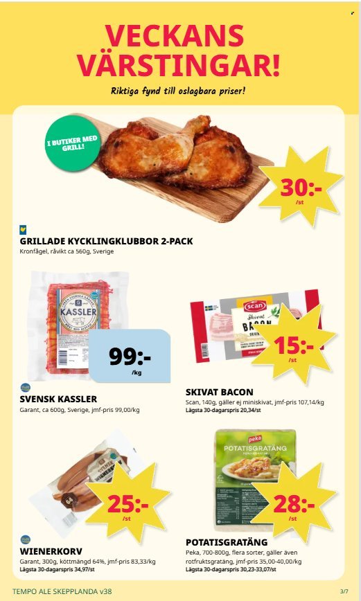 TEMPO reklamblad - T.o.m. måndag 14/09 2026