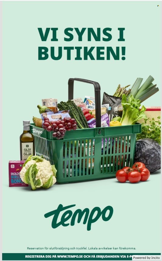 TEMPO reklamblad - T.o.m. måndag 14/09 2026