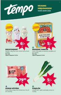 TEMPO reklamblad - T.o.m. måndag 14/09 2026