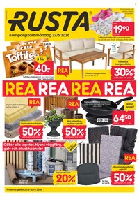 RUSTA reklamblad - T.o.m. måndag 22/06 2026