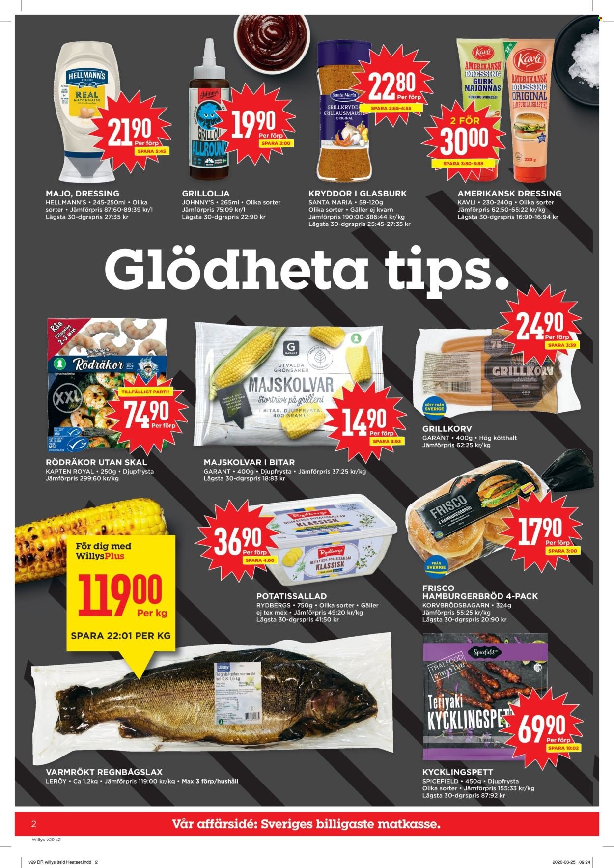 WILLYS reklamblad - T.o.m. måndag 13/07 2026