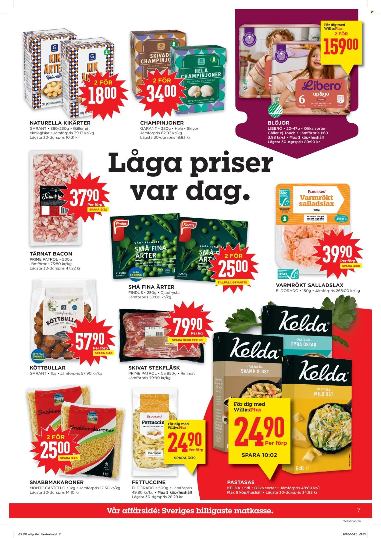 WILLYS reklamblad - T.o.m. måndag 13/07 2026