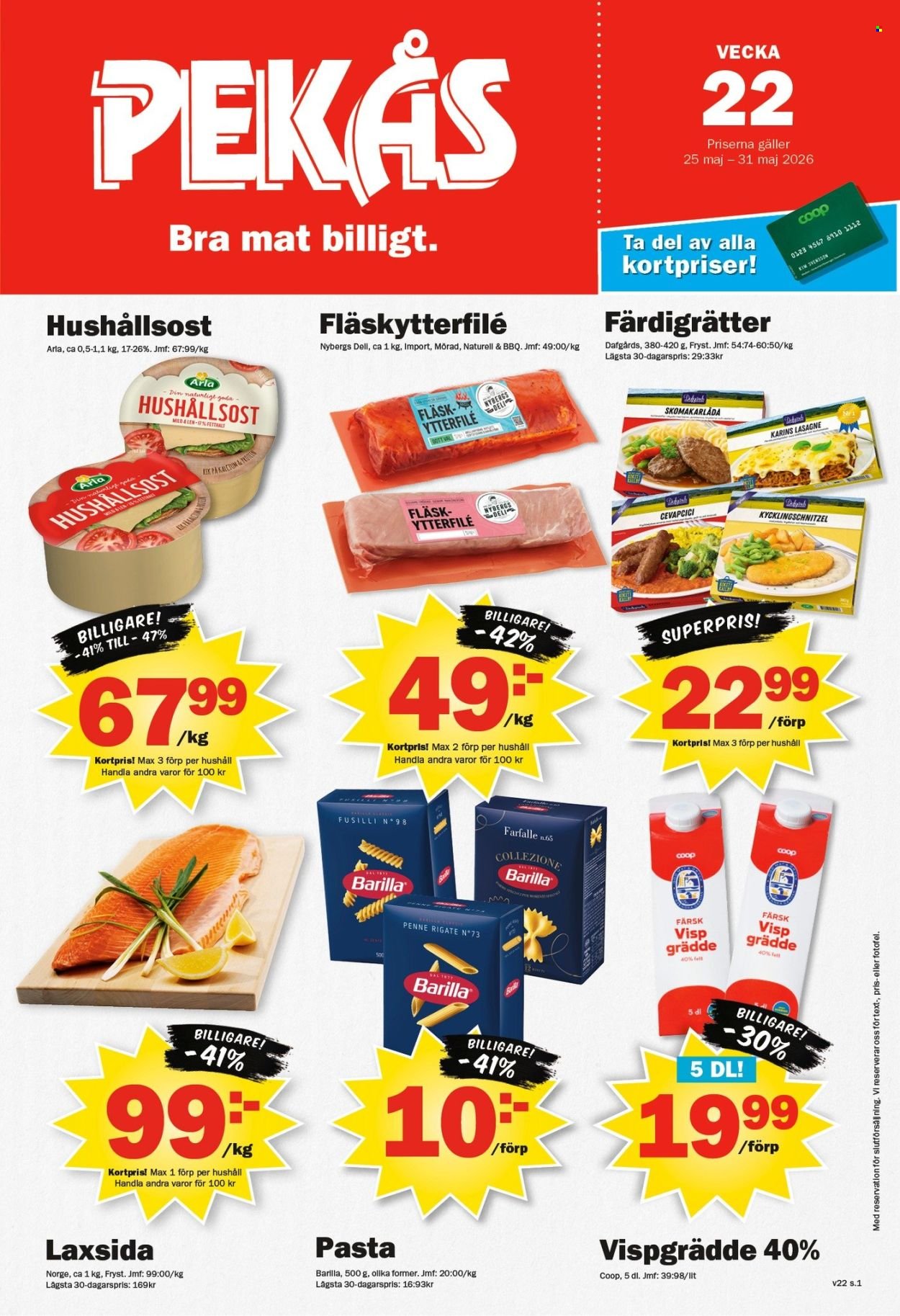 PEKÅS reklamblad - T.o.m. måndag 25/05 2026