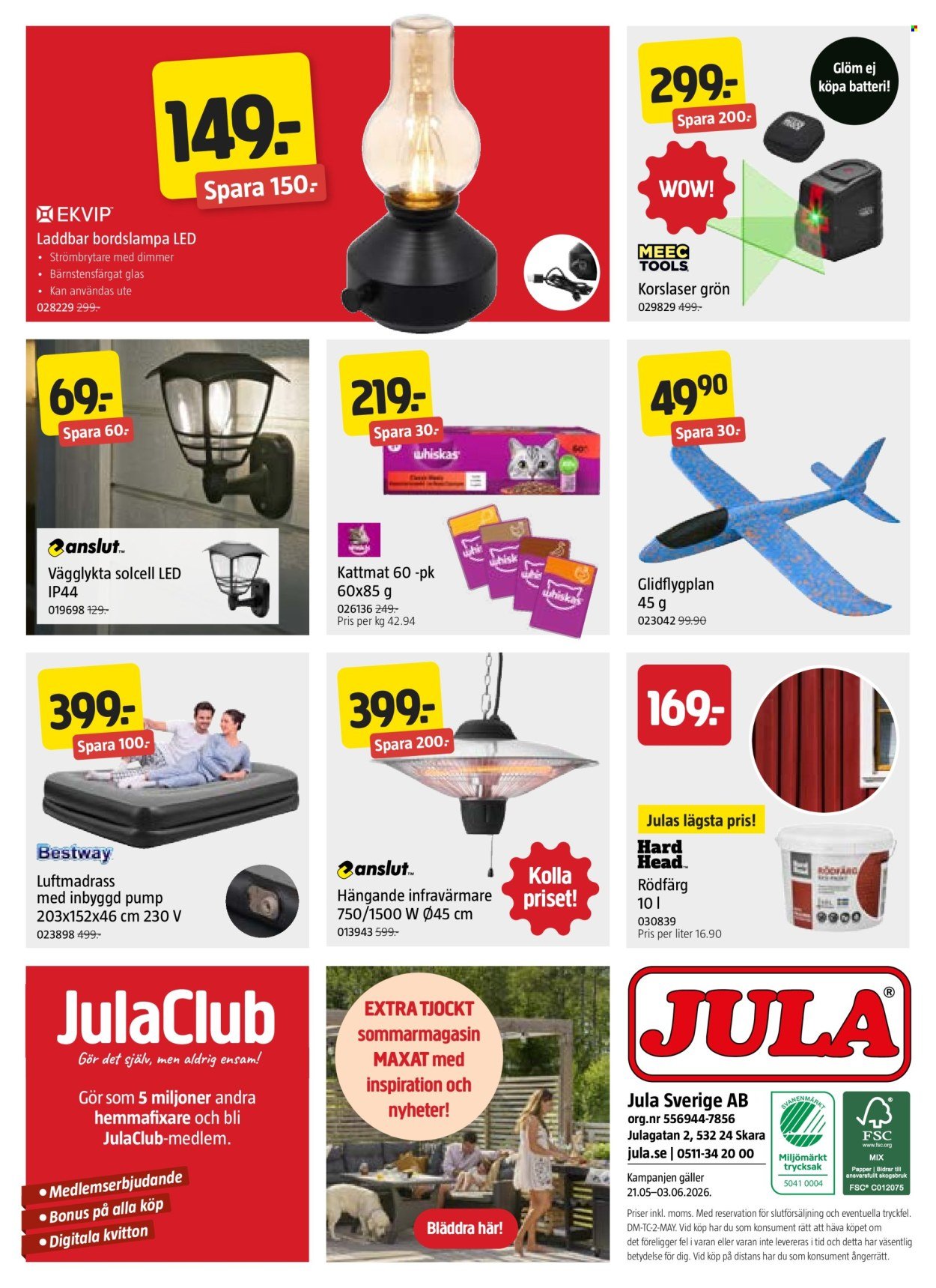 JULA reklamblad - T.o.m. torsdag 21/05 2026