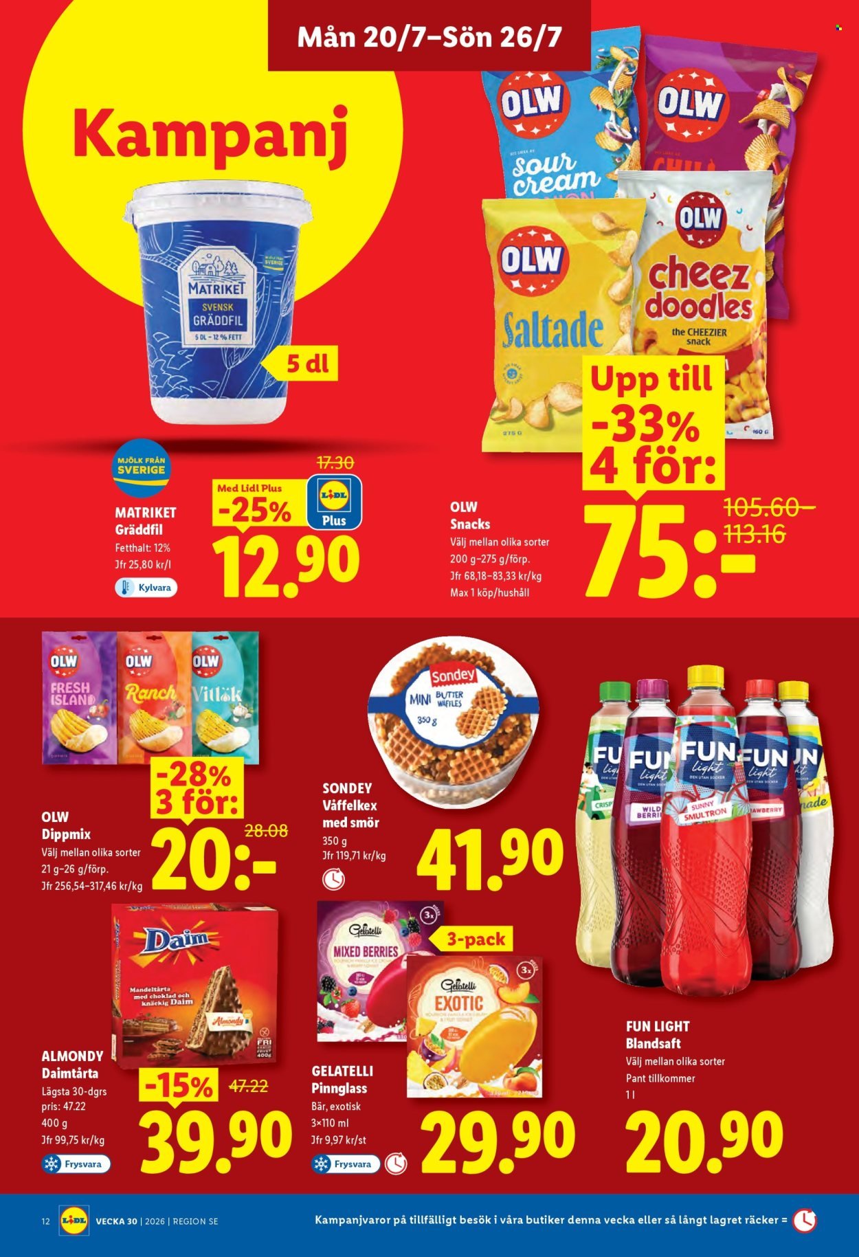 LIDL reklamblad - ERBJUDANDEN VECKA 30