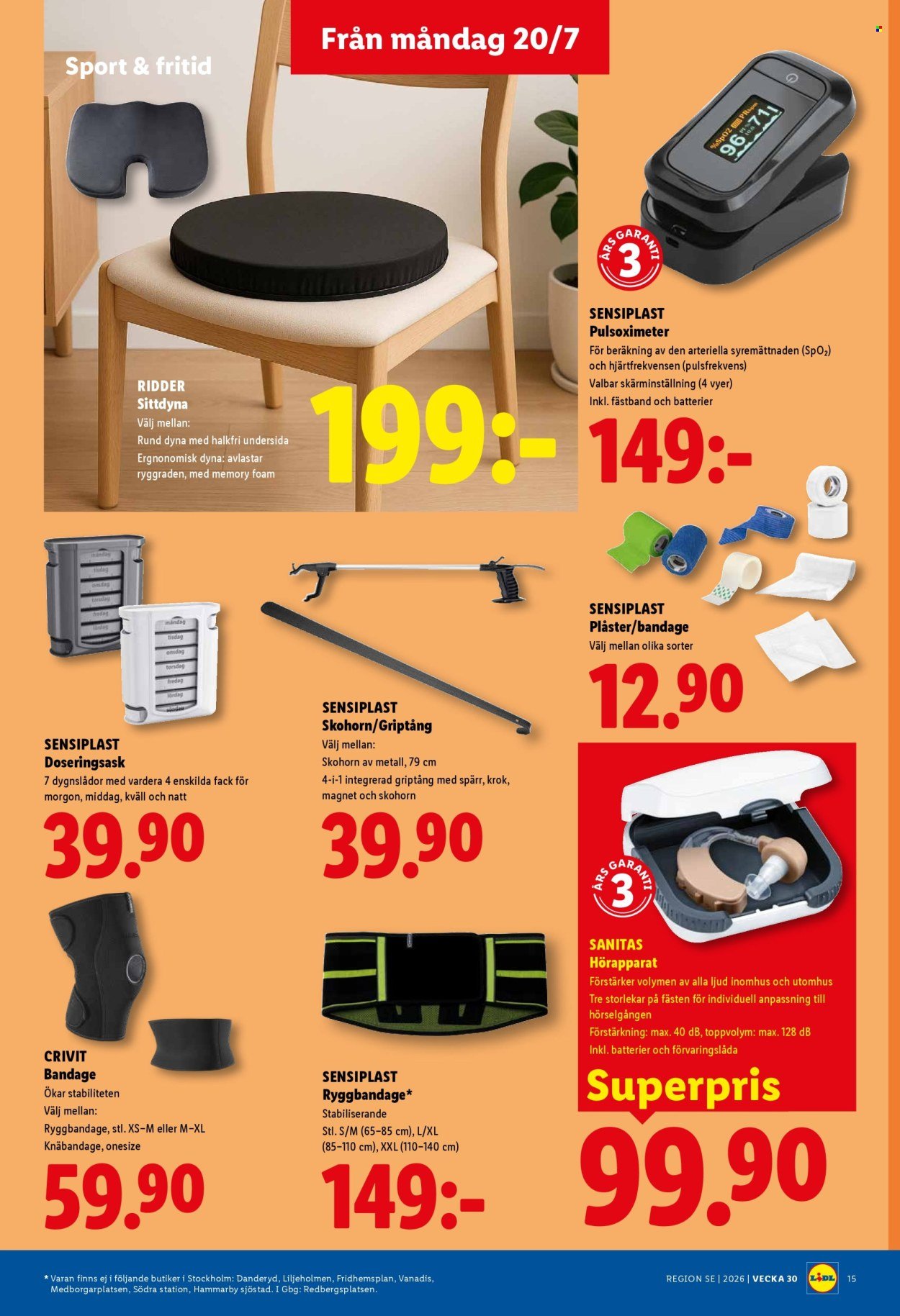 LIDL reklamblad - ERBJUDANDEN VECKA 30