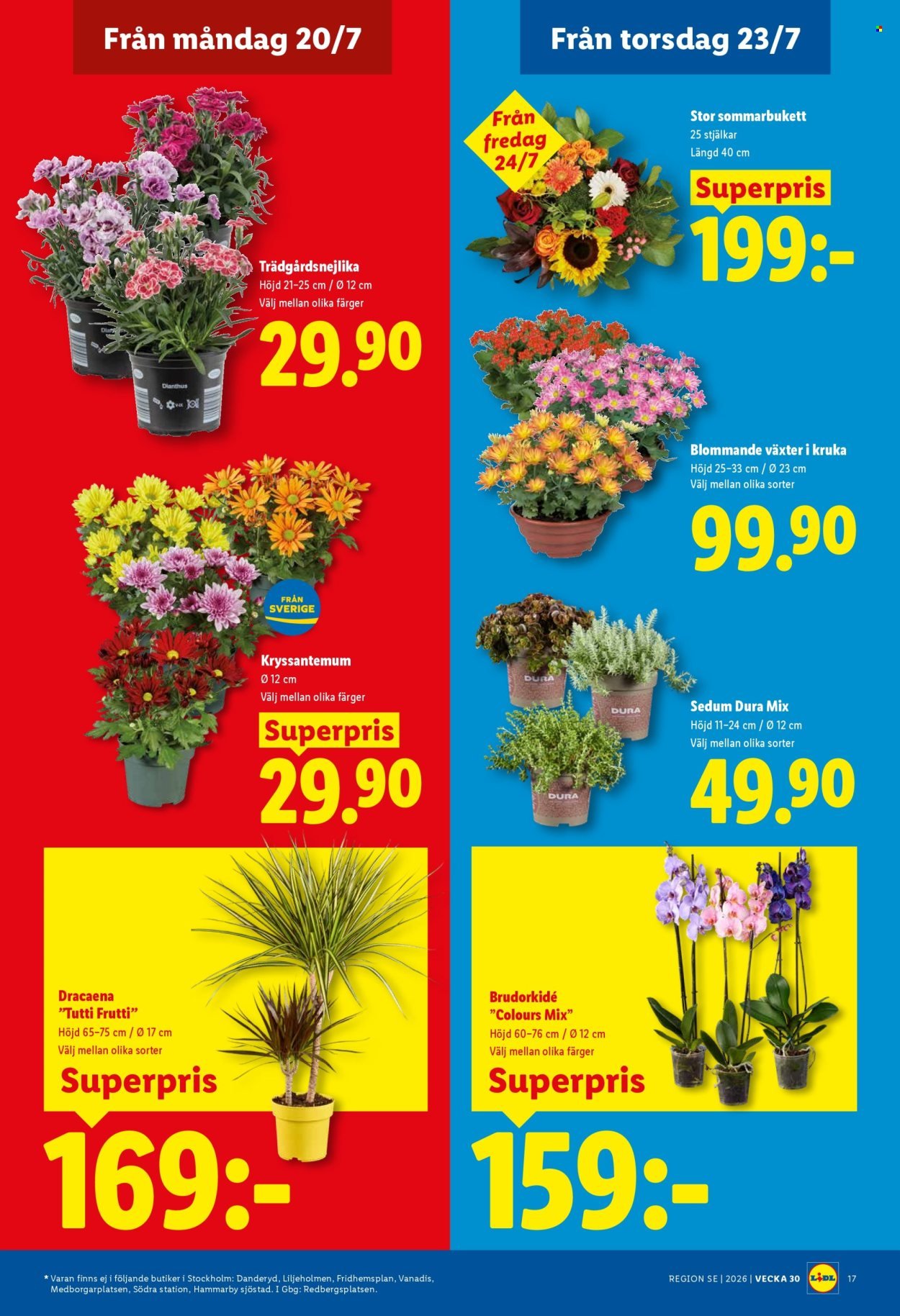 LIDL reklamblad - ERBJUDANDEN VECKA 30