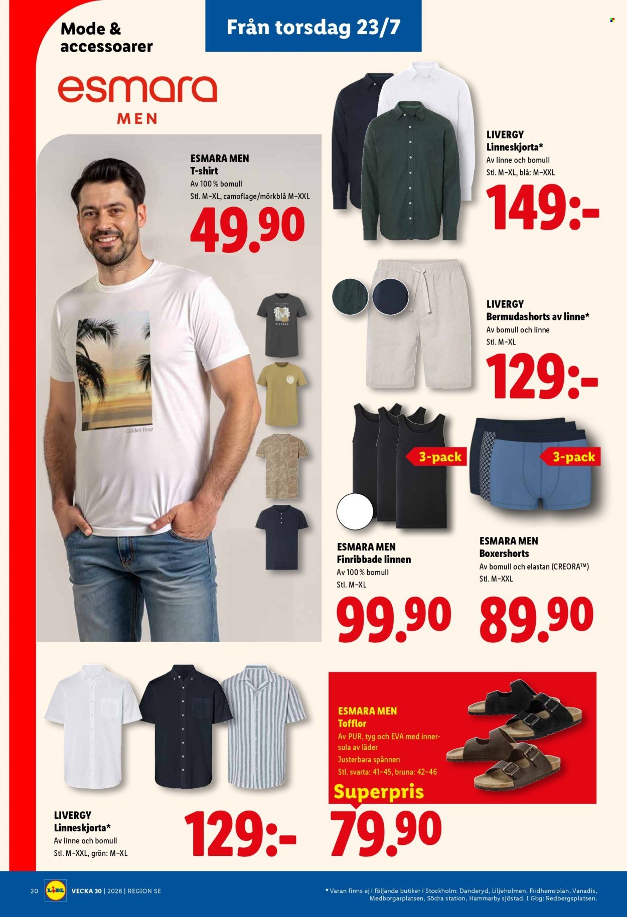 LIDL reklamblad - ERBJUDANDEN VECKA 30