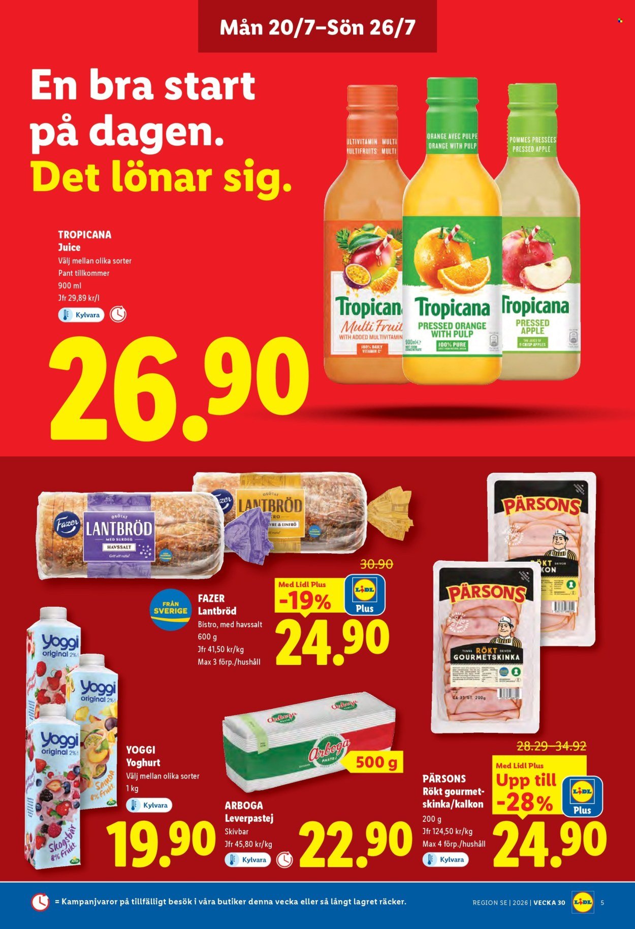 LIDL reklamblad - ERBJUDANDEN VECKA 30