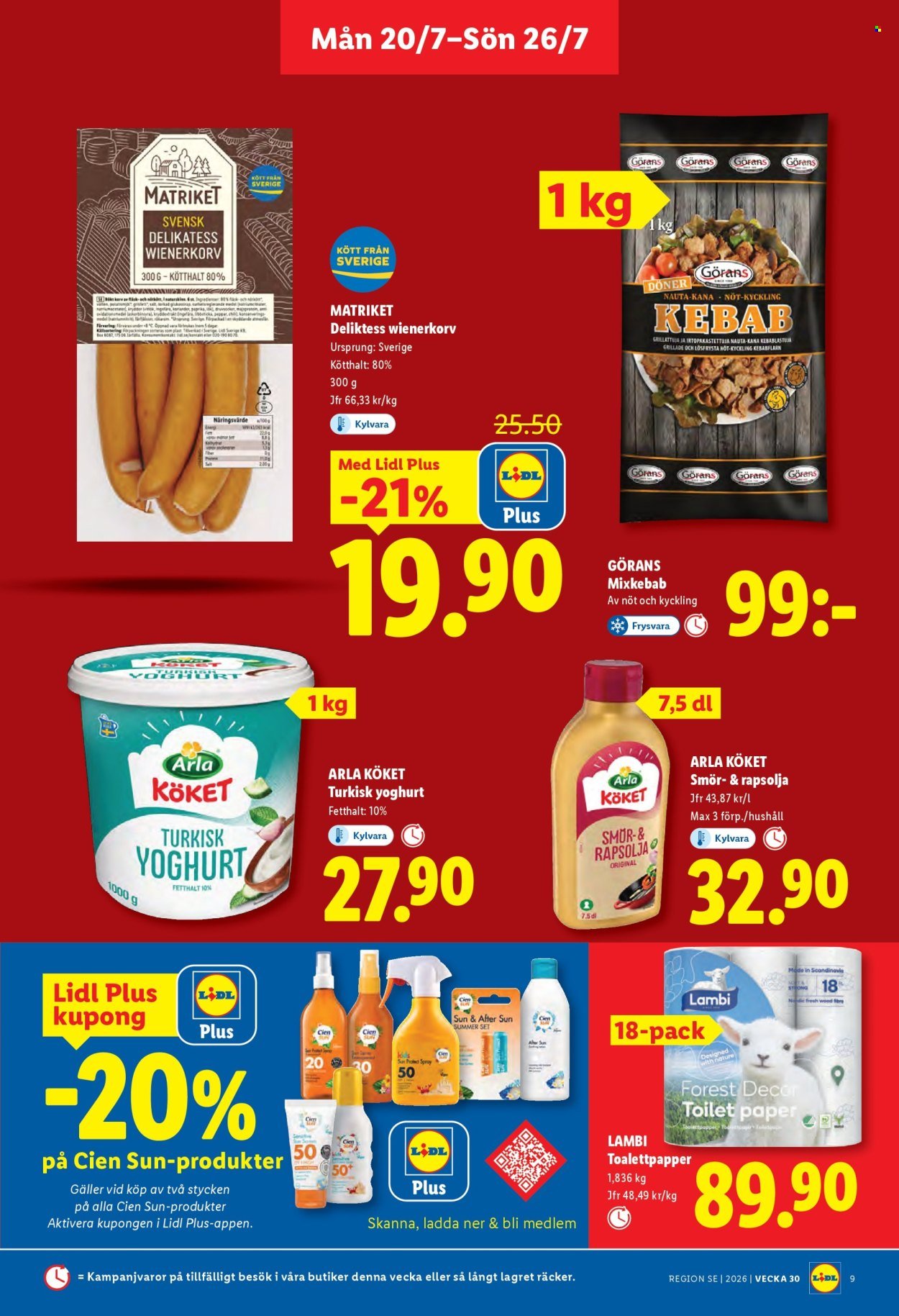 LIDL reklamblad - ERBJUDANDEN VECKA 30