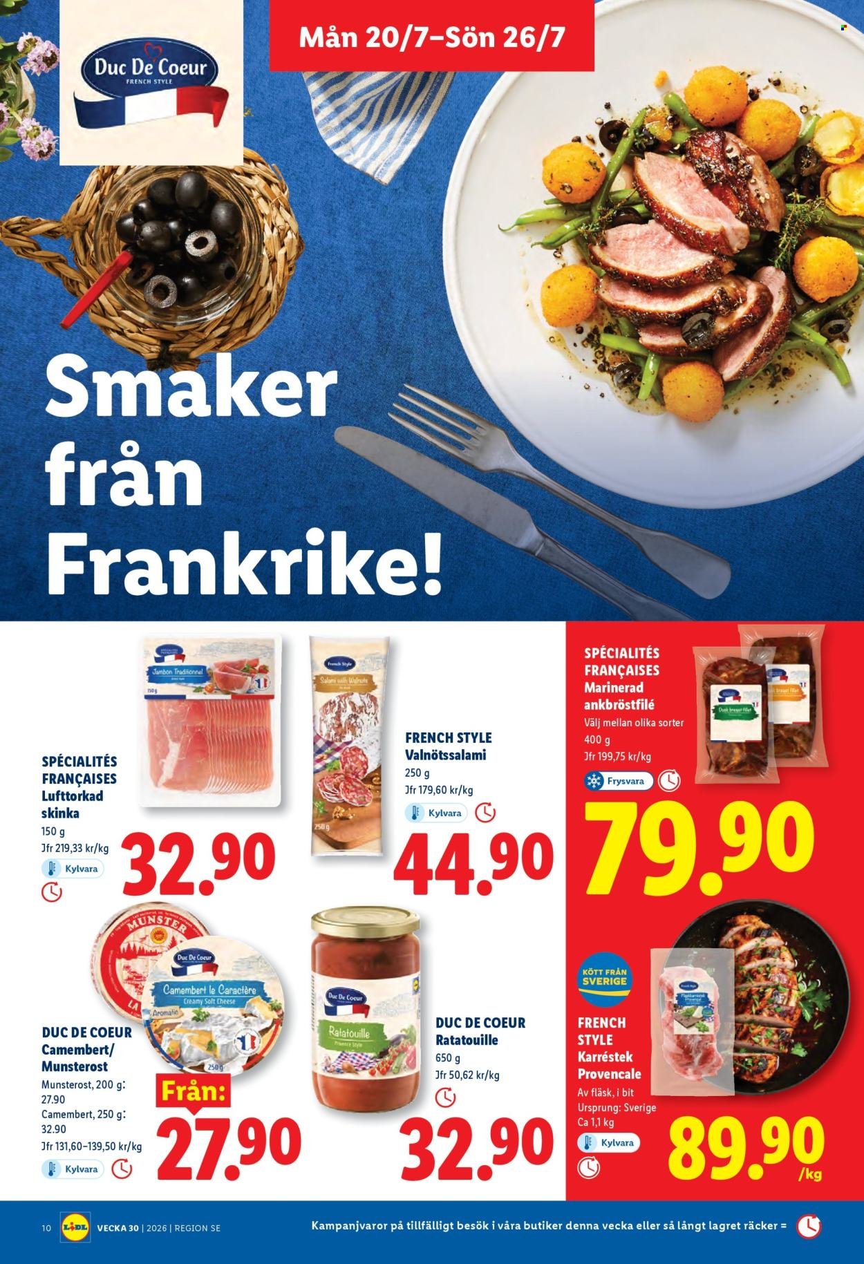 LIDL reklamblad - ERBJUDANDEN VECKA 30