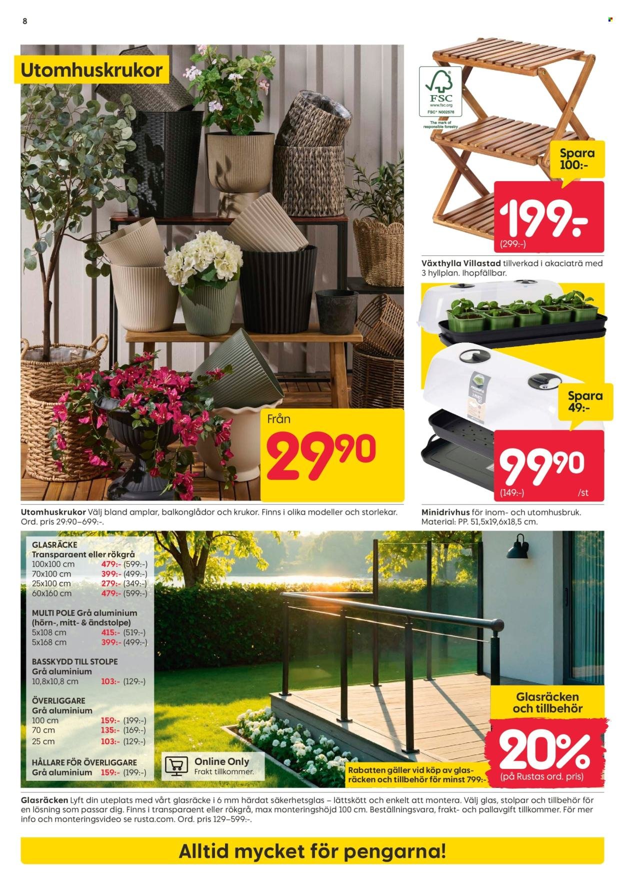 RUSTA reklamblad - T.o.m. måndag 09/03 2026