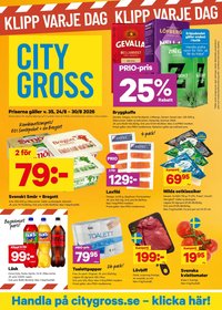 CITY GROSS reklamblad - T.o.m. måndag 24/08 2026