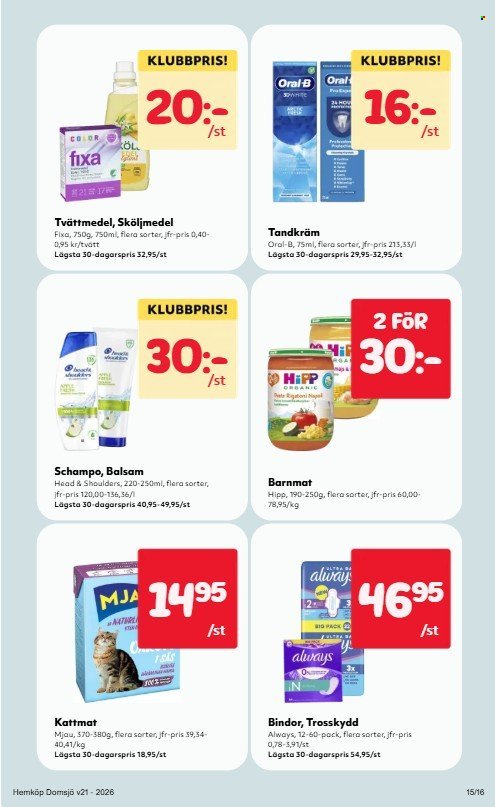 HEMKÖP reklamblad - T.o.m. måndag 18/05 2026