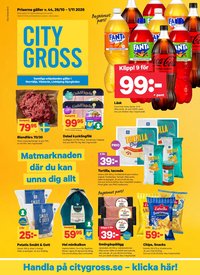 CITY GROSS reklamblad - T.o.m. måndag 26/10 2026