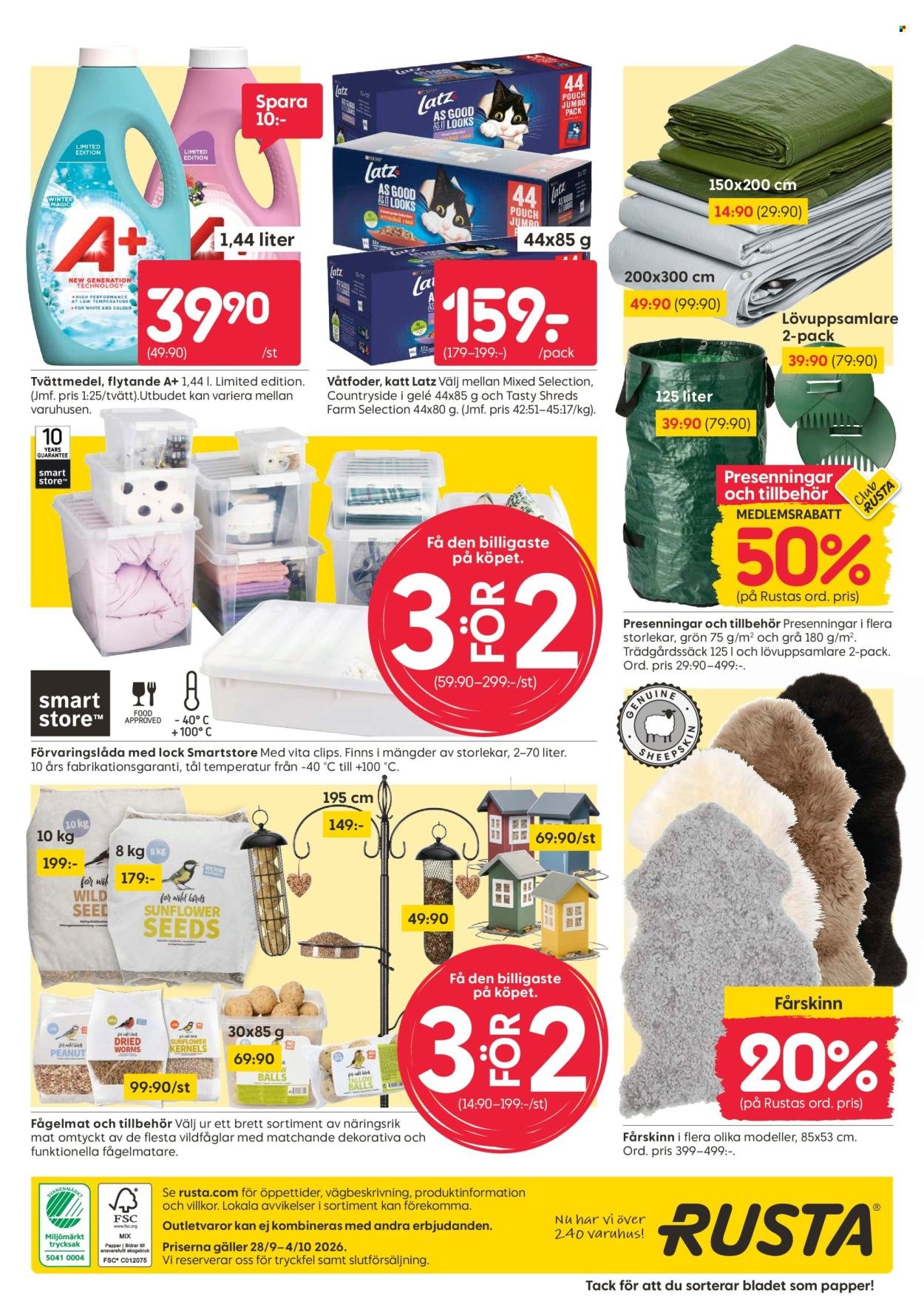 RUSTA reklamblad - T.o.m. måndag 28/09 2026