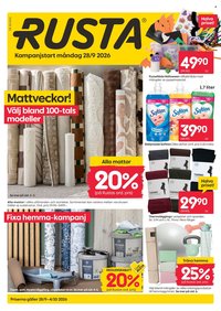 RUSTA reklamblad - T.o.m. måndag 28/09 2026