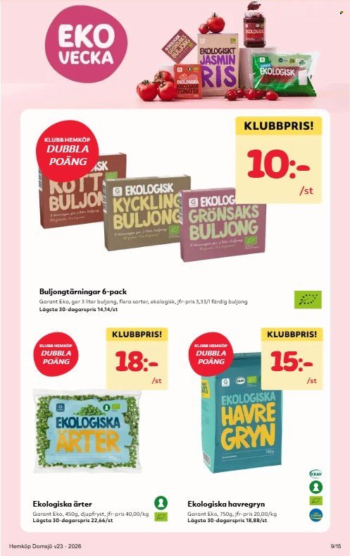 HEMKÖP reklamblad - T.o.m. måndag 01/06 2026