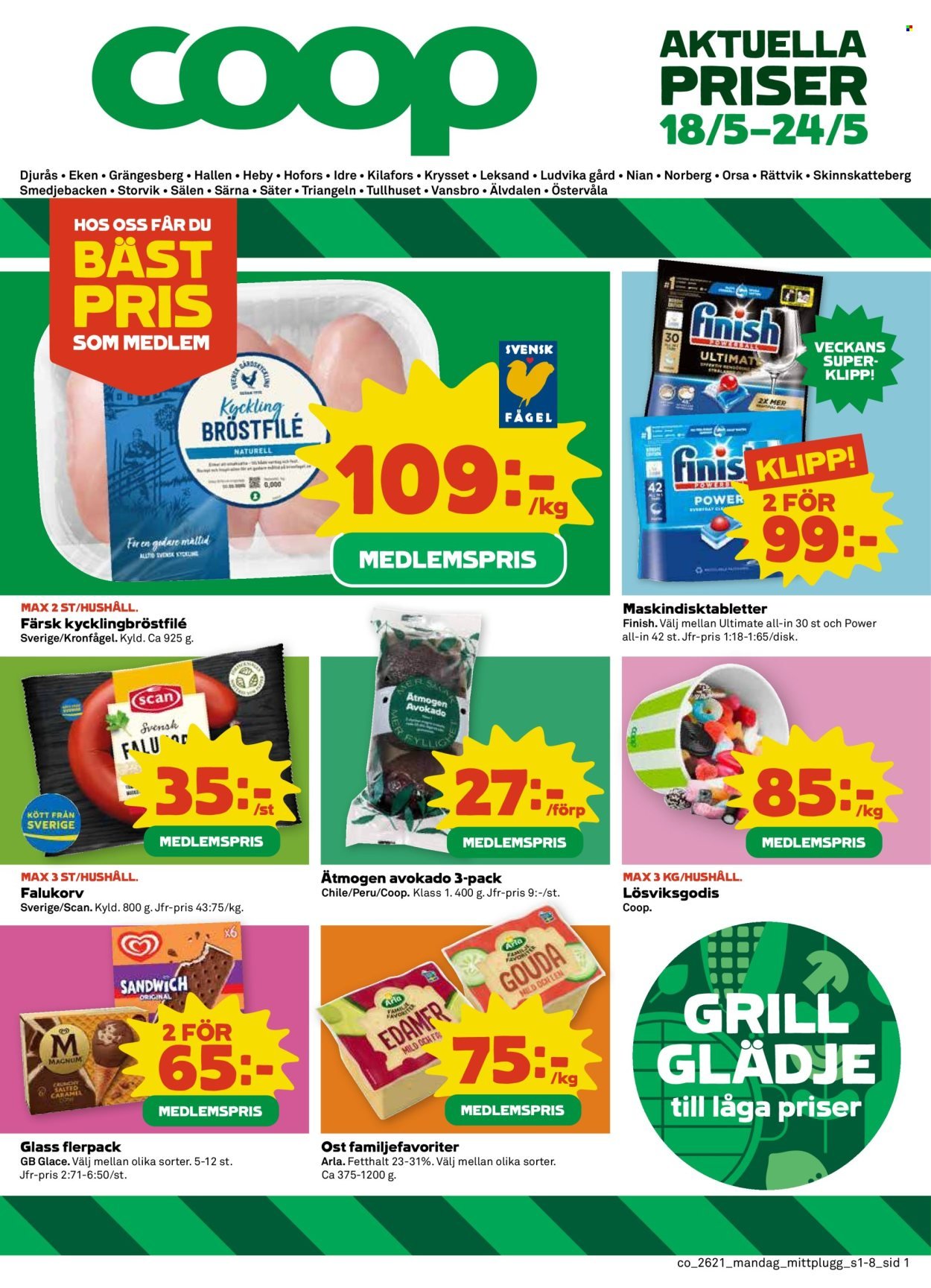 COOP reklamblad - T.o.m. måndag 18/05 2026