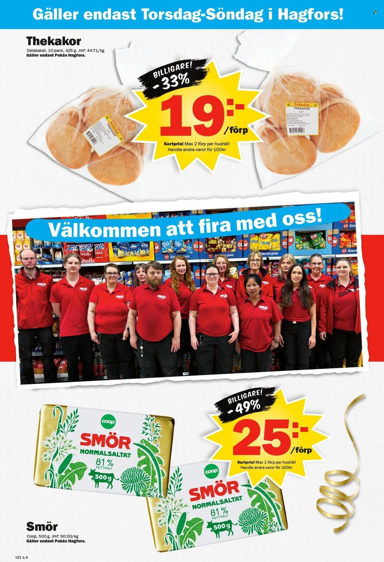 PEKÅS reklamblad - T.o.m. måndag 18/05 2026