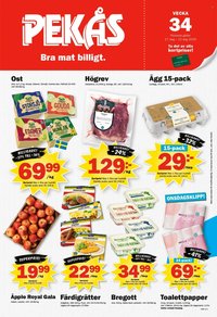 PEKÅS reklamblad - T.o.m. måndag 17/08 2026