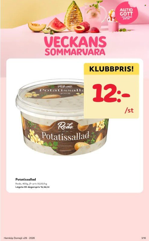 HEMKÖP reklamblad - T.o.m. måndag 13/07 2026