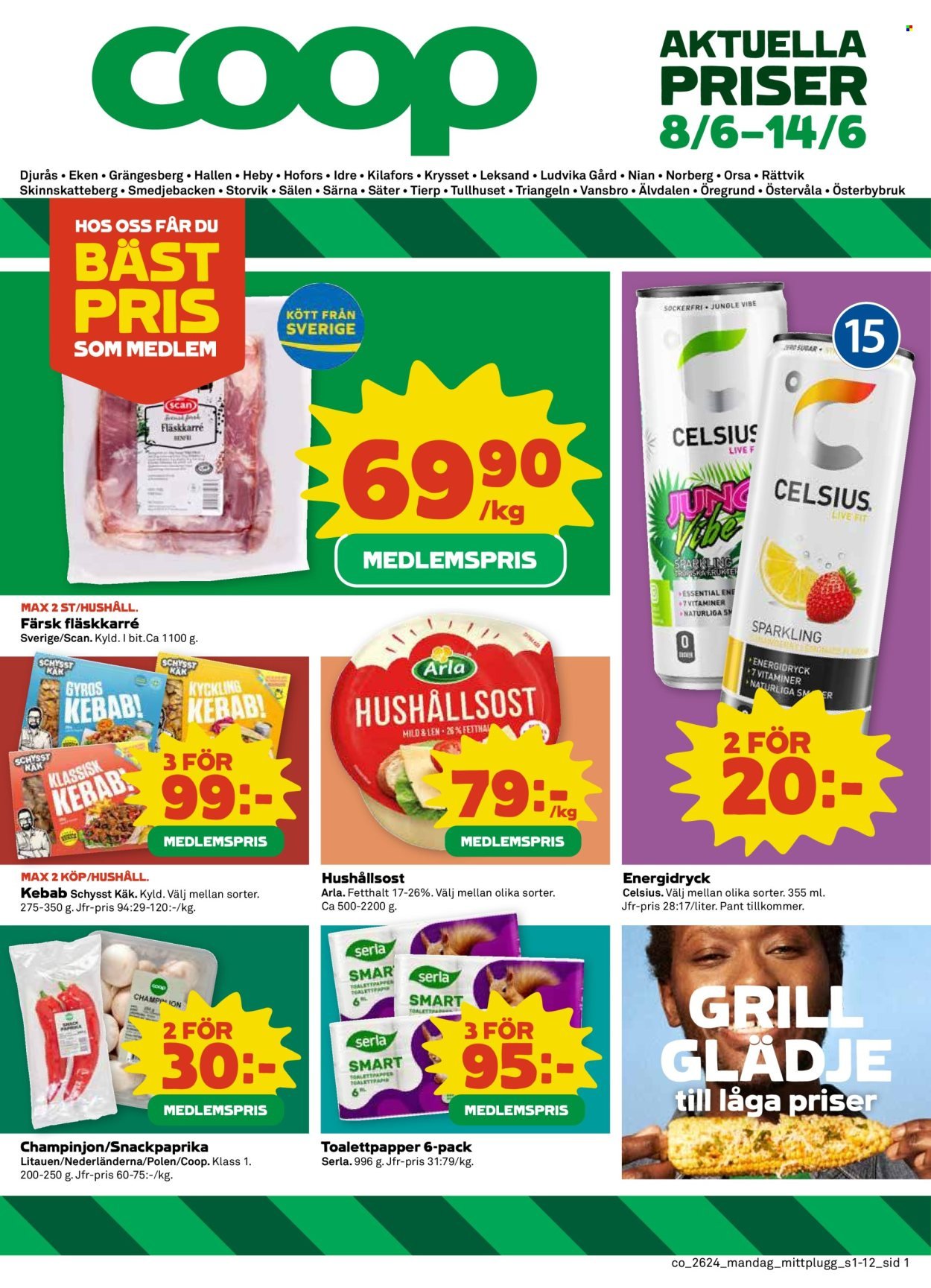 COOP reklamblad - T.o.m. måndag 08/06 2026