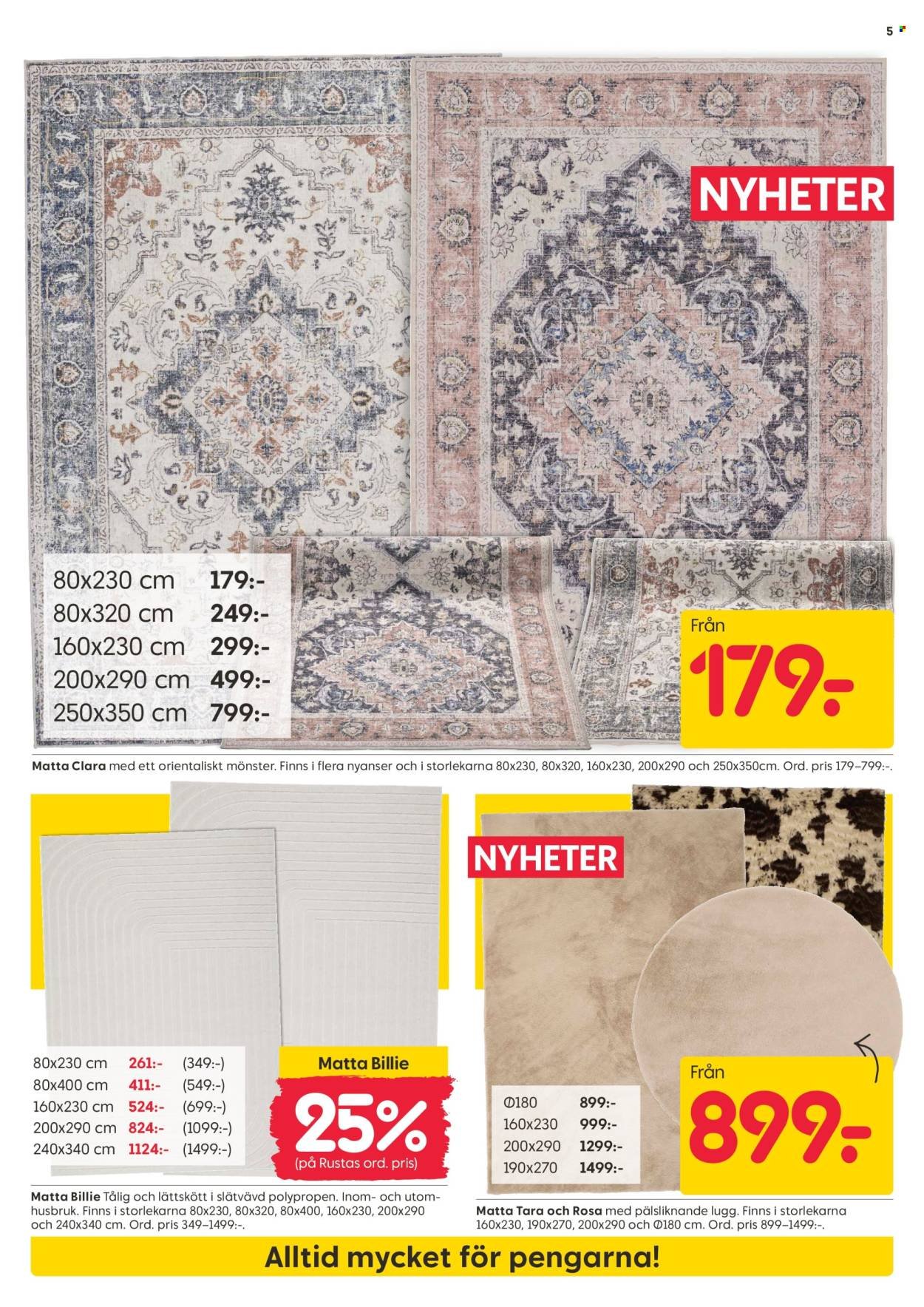 RUSTA reklamblad - T.o.m. måndag 03/08 2026