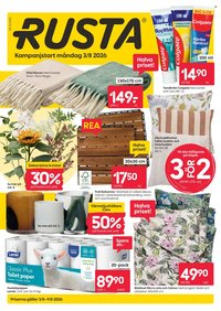 RUSTA reklamblad - T.o.m. måndag 03/08 2026