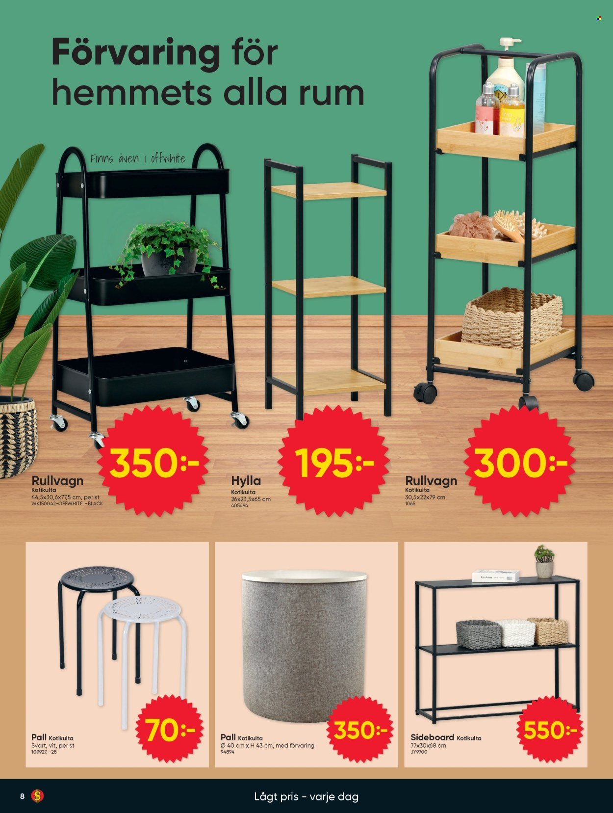 DOLLARSTORE reklamblad - T.o.m. måndag 24/08 2026