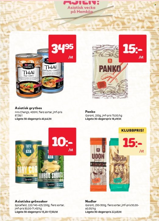 HEMKÖP reklamblad - T.o.m. måndag 28/09 2026